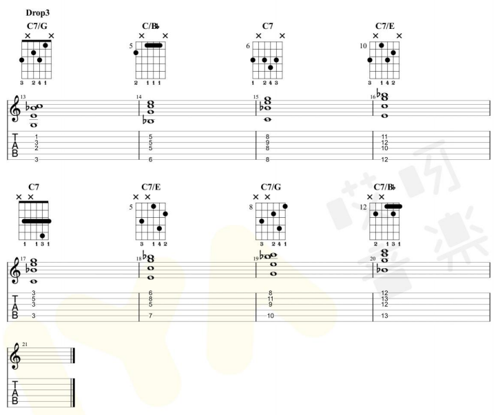 属七和弦Drop3